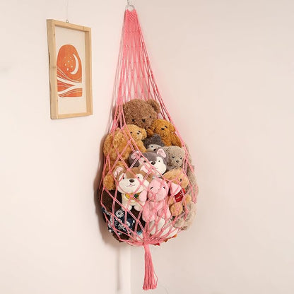 Amdermi Stuffed Animal Net or Hammock Corner Hanging Net by Amdermi