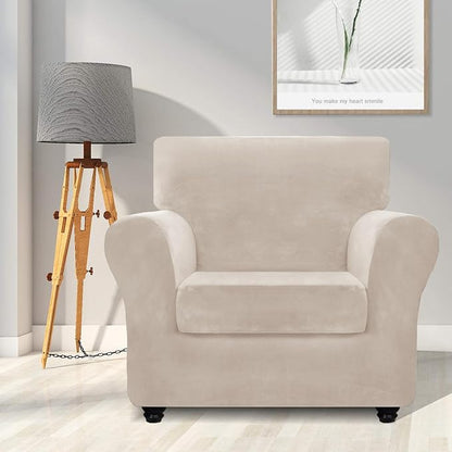 ZNSAYOTX Luxury Velvet Chair Slipcovers - Image 2