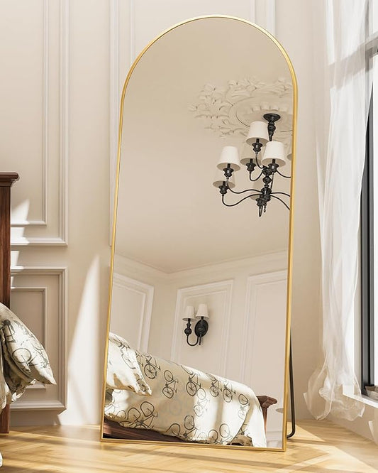 Antok Full Length Mirror, Arched Floor Standing Freestanding Arch Full Body by AntokMirror