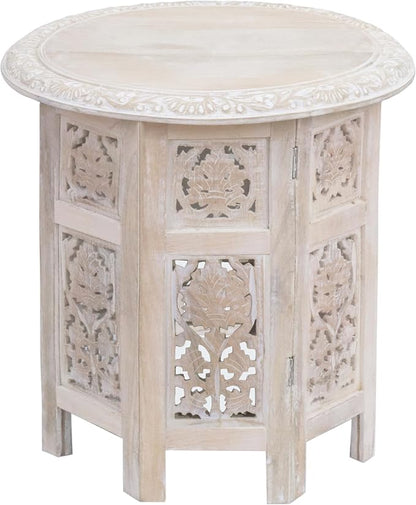 COTTON CRAFT Solid Wood End Table by COTTONCRAFT