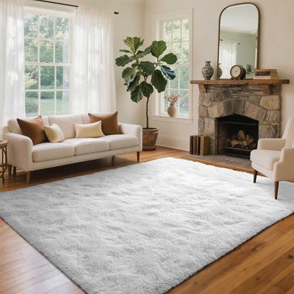 8x10 Ft Extra Large Shag Rugs for Living Room, Ultra Soft Fluffy Furry Area - Image 2