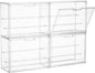 Vtopmart 4 Pack Acrylic Display Case, Stackable Figure Display Case by Vtopmart
