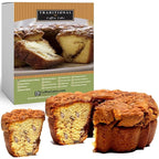 Traditional Cinnamon Walnut Coffee Cake - Cinnamon Streusel and Chopped Walnuts Toppings - Delicious Recipe of Coffee Cakes for Special Occasions - 1.75 Pounds