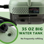 Steam Cleaner, 2500W High Pressure Steam Cleaner for Home, 15s Fast Heat-Up，1.1L Tank, 6-Level Adjustable steamer for cleaning Car Detailing, Grout Tile, Couch, Floor Cleaning (Green 2)