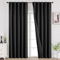 Joydeco Blackout Curtains for Bedroom, Room Darkening Noise Reducing by JOYDECO