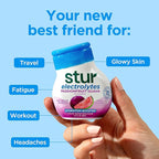 Stur Electrolyte Water Enhancer | Sweetened with Stevia | High in Vitamin C & Antioxidants | Sugar Free | Zero Calories | Keto | Vegan | 5 Bottles, Makes 90 Drinks (Passionfruit Guava)