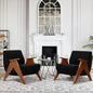 2 Pcs Home Accent Chair Mid Century Modern Accent Chair by Unknown