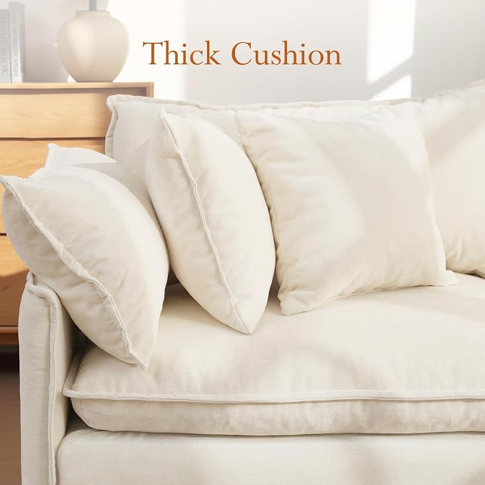 Vesgantti 108" Modular Sectional Sofa, Comfy Cloud Couch - Image 11