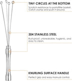 Espresso Coffee Stirrer, MATOW Stainless Steel Mini Whisk for Espresso Stirring Distribution – Professional Coffee Powder Stirring Tool