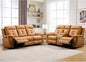 ANJ 2-Piece Faux Leather Power Recliner Sofa Set by ANJ