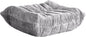 Bean Bag Ottoman, Memory Foam Lazy Bean Bag Sofa, Fireside Chair Foot Rest by Cansunna