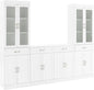 Crosley Furniture Stanton 3-Piece Sideboard Buffet Cabinet and Glass Door by CrosleyFurniture