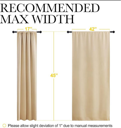 NICETOWN Blackout Room Darkening Curtains - Image 7