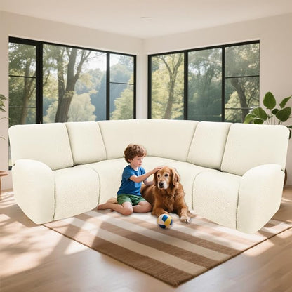 100% Waterproof Sectional Recliner Couch Covers - Image 2