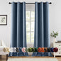 MIULEE Blackout Curtains for Bedroom 2 Panels 40 x 96 Inch Long Stone Blue | by MIULEE