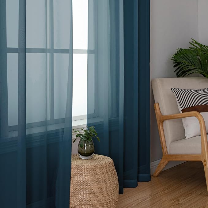 Simplebrand Dusty Blue Valances 14 Inches Long - Image 5