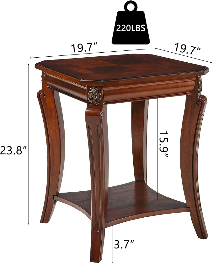 Living Room Tables Set of 3- One Coffee Table and Two End Tables - Image 5