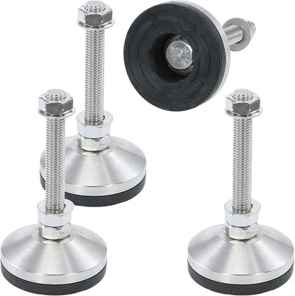 Heavy Duty 3000 lb Capacity Stainless Steel Adjustable Leveling Feet by TERMATH