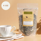 Citrus Mint Green Tea – Refreshing Loose Leaf Blend with Green Tea, Orange, Lemon, Lemongrass and Spearmint – Low Caffeine – Hot or Iced – 60 to 80 Cups – No Added Sugar – Hand Crafted in USA - Plum Deluxe
