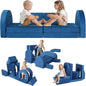 Kids Modular Play Sofa Convertible Foam Play Mat, Transformable Into a Game by FURNAWAY