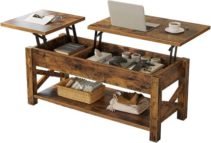 Rolanstar Coffee Table 47.2", 2 Way Lift Top by Rolanstar