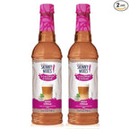 Jordan's Skinny Syrups Sugar Free Coffee Syrup, Irish Cream Flavor Drink Mix, Zero Calorie Flavoring for Lattes, Protein Shake, Food & More, Gluten Free, Keto Friendly, 25.4 Fl Oz, 2 Pack