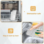 TeamFar Toaster Oven Tray and Rack Set, 9.3’’ x 7’’ x 1’’, Stainless Steel Toaster Oven Pan Broiler Pan, Non Toxic & Healthy, Easy Clean & Dishwasher Safe