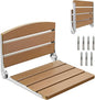 Foldable Shower Chair, Safety Furniture Stainless Steel by Duesu