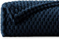 BEDELITE Navy Large Throw Blanket by BEDELITE