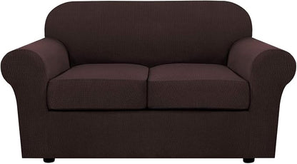 H.VERSAILTEX 3 Piece Stretch Sofa Covers by HVERSAILTEX