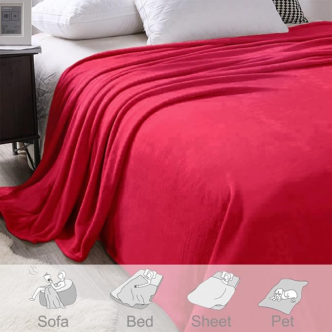 Exclusivo Mezcla Soft Fleece Blanket Twin Size - Image 5