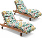 2 Pack Outdoor Chaise Lounge Chair Cushion 75.1 x 22.8 x 4.7 Inches 100% by Uthem