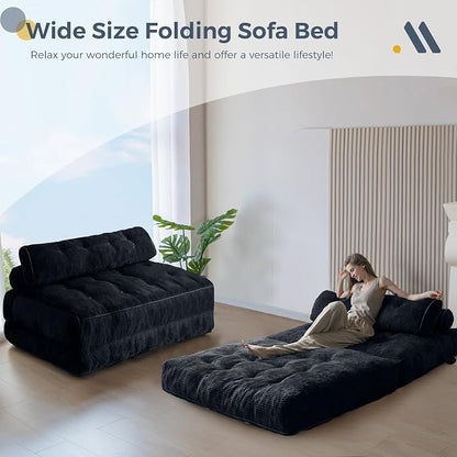 MAXYOYO Folding Sofa Bed, Convertible Sleeper Chair - Image 8