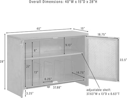 Crosley Furniture Kenji Record Player Cabinet - Image 3