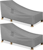 WLEAFJ Patio Chaise Lounge Cover Waterproof, Heavy Duty Outdoor Lounge Chair by WLEAFJ