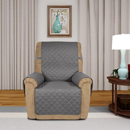 PureFit Reversible Recliner Chair Covers Couch Covers - Image 2