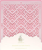 Cake Decorating Stencil for Tall Buttercream Cake, Royal Icing, Ganache, Paint, Airbrush (Blume)