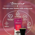 Teeccino Vanilla Nut Chicory Coffee Alternative - 11 Ounce - Ground Herbal Coffee That’s Prebiotic, Caffeine Free & Acid Free, Medium Roast, (Pack of 3)