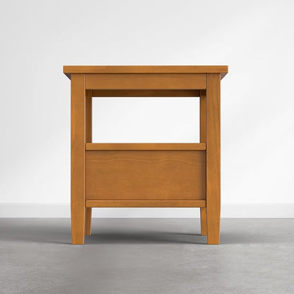 SIMPLIHOME Warm Shaker End Table - Image 8
