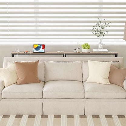 ELYKEN 5.9" Narrow Console Sofa Table - Image 2
