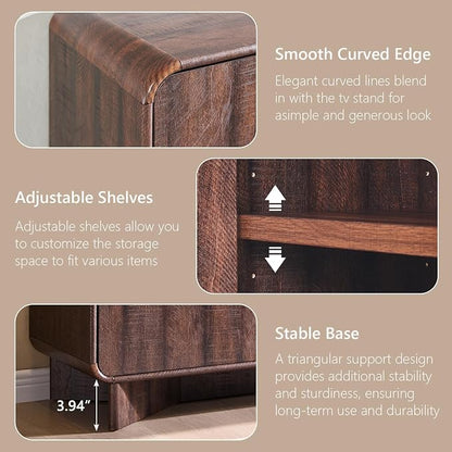 IFGET 70" Modern TV Stand for TVs Up to 80 inches, TV Console - Image 6