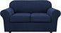H.VERSAILTEX 3 Piece Stretch Sofa Covers by HVERSAILTEX