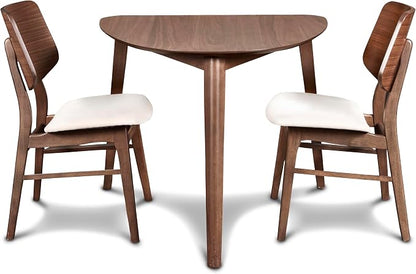 New Classic Furniture Mid-Century Modern Oscar Corner Table 3-Piece Dining Set - Image 2