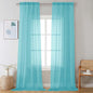 Chyhomenyc Extra Long Sheer Curtains 120 Inches Long 2 Panels Set, Light by Chyhomenyc