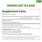 FreshDrinkUS, Premium 90 Mugwort Leaf Tea Bags, 100% Natural and Pure Mugwort Leaves. Loose Leaf Mugwort Herbal Tea. Mugwort Leaf Tea. No Sugar, No Caffeine, No Gluten, Vegan. (90 Tea Bags)