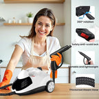 Steam Cleaner Sweepcent 1.5L Steamer for Cleaning Fast Heating 6-in-1 Multi-Surface with 8 Accessories UL499 Certified portable High Pressure Steam Cleaner for Home, Car, Floors, Sofas, Tiles, Grout