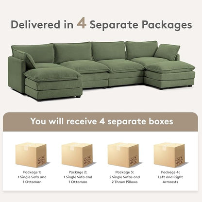 ROWHY 148'' Sectional Cloud Couch - Image 5