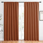 NICETOWN 2 Panels Blackout Curtains, Rod Pocket Thermal Insulated Drapes 84 by NICETOWN