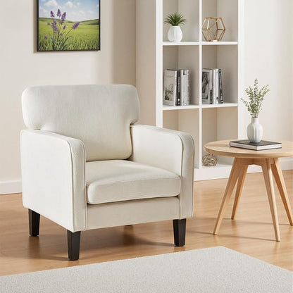 DUMOS Beige Modern Accent Chairs - Image 7