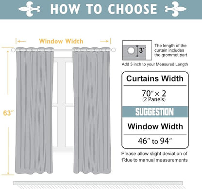 ChrisDowa Room Darkening Curtains - Image 5
